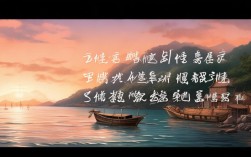 渔歌散文，渔歌子的散文