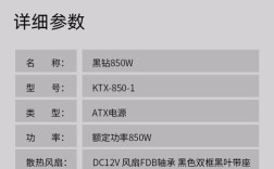 电源技术指标具体包含哪些参数？
