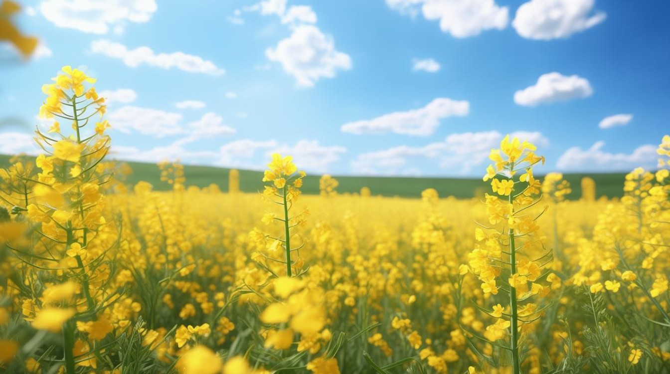 油菜花散文，如何描绘那片金黄的诗意？-图2