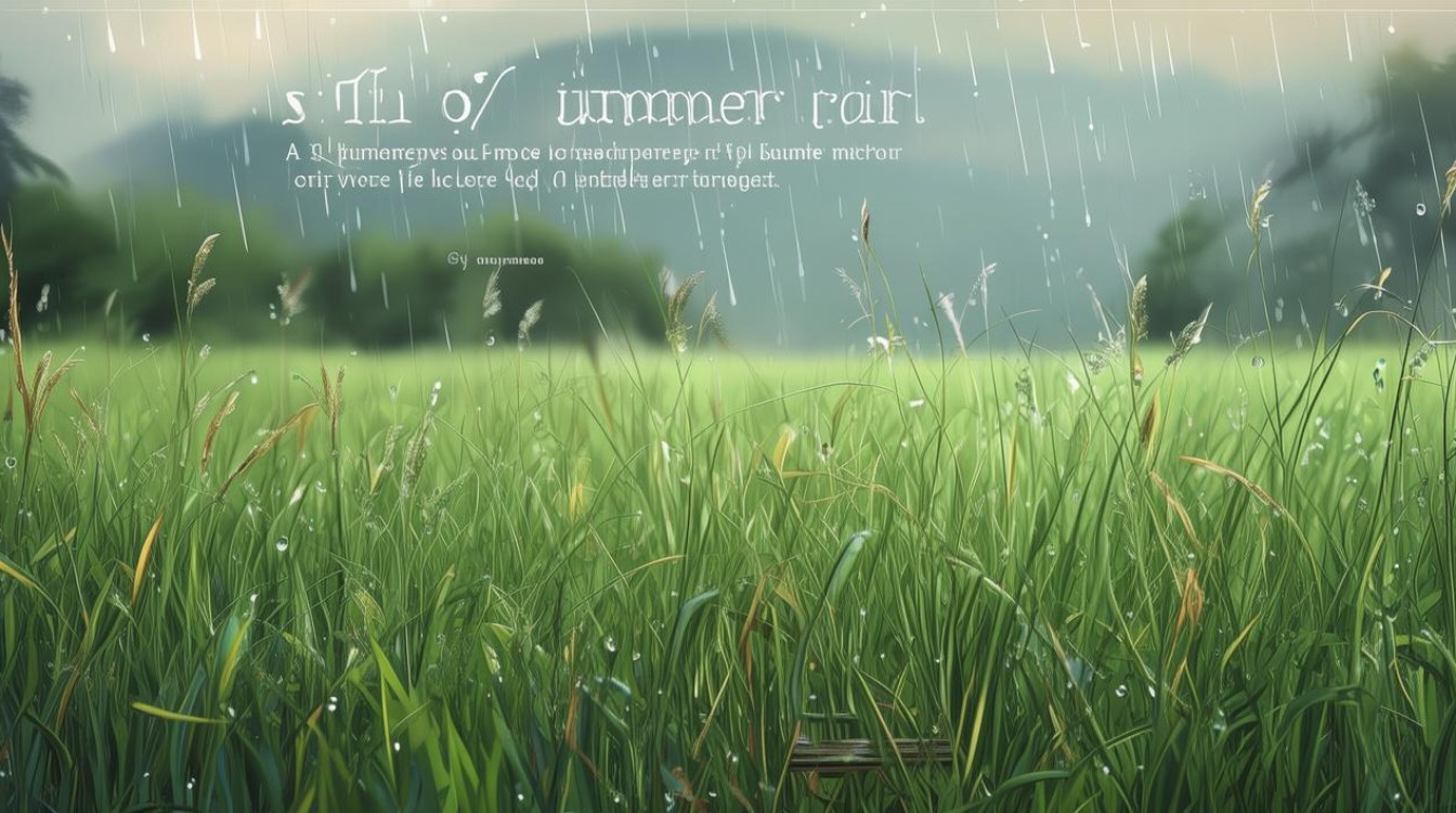 夏天的雨有哪些独特的散文意境？-图2
