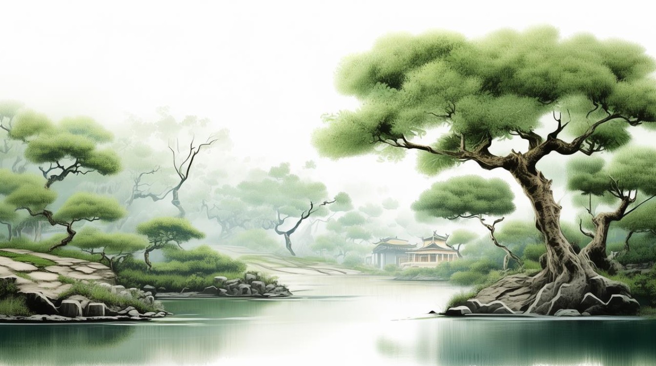 如何漫步水墨画卷间感受传统艺术之美？-图4