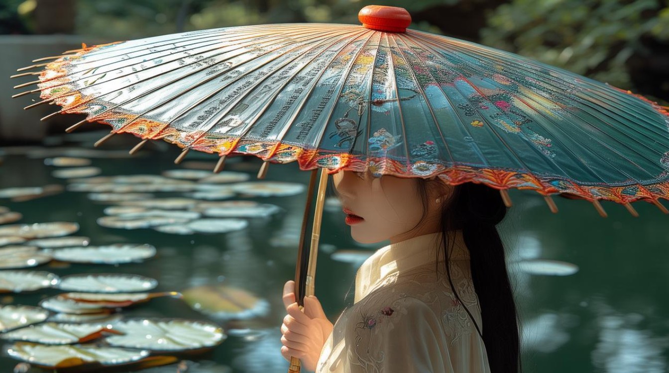 如何创作优美的荷叶姐姐的伞散文？-图2