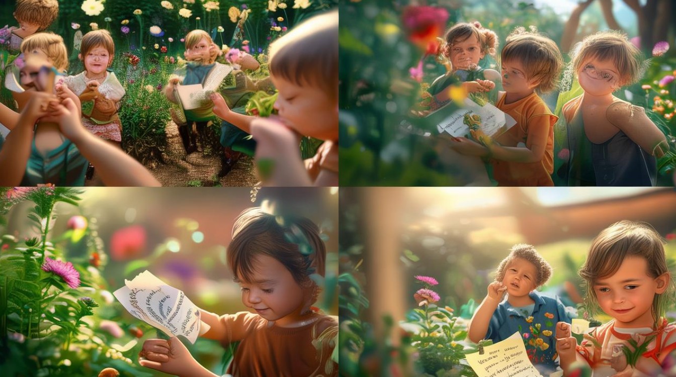芽儿如何用童心描绘幼儿园成长的绿意？-图1