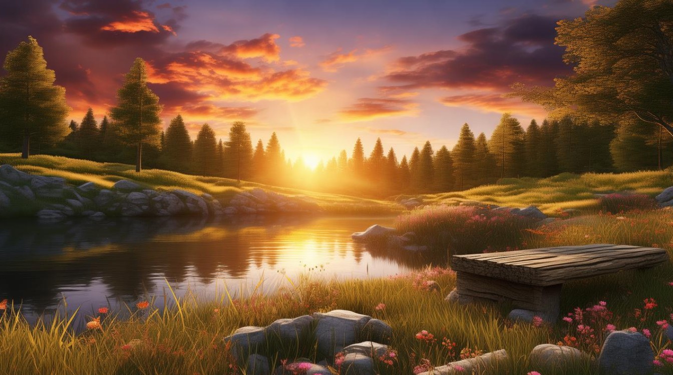 如何用散文优美地描写夕阳的景色？-图1