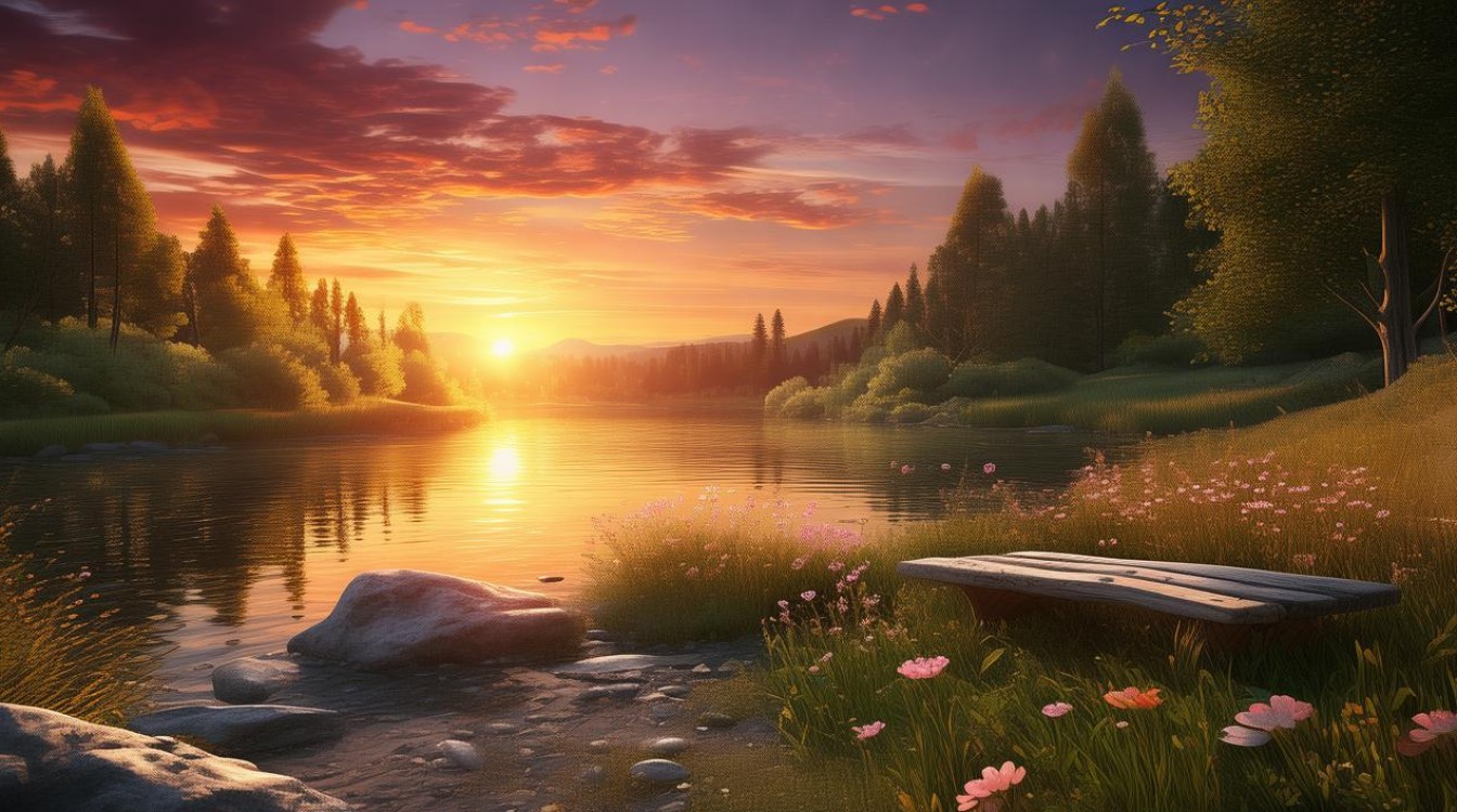 如何用散文优美地描写夕阳的景色？-图2
