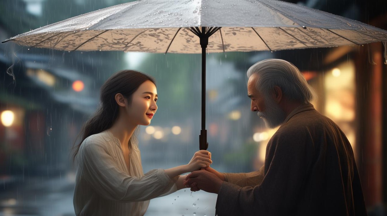 送伞的散文，雨天藏着怎样的温情故事？-图1