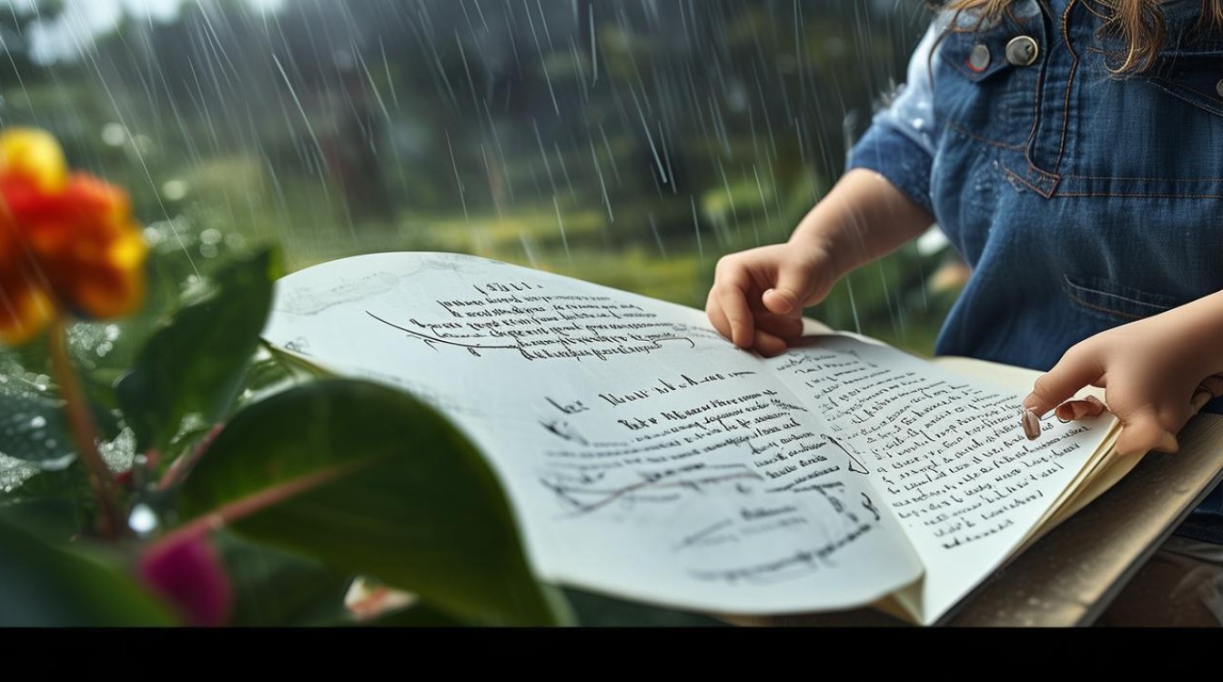 如何创作优美的幼儿散文诗下雨？-图2