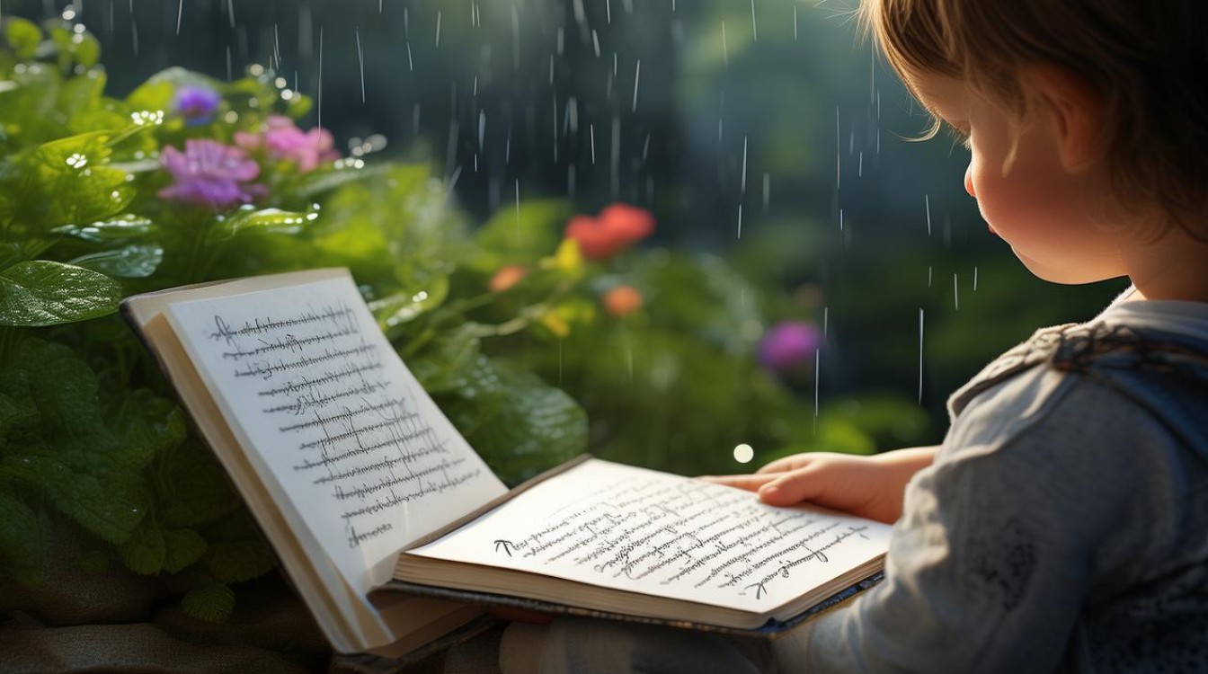 如何创作优美的幼儿散文诗下雨？-图3