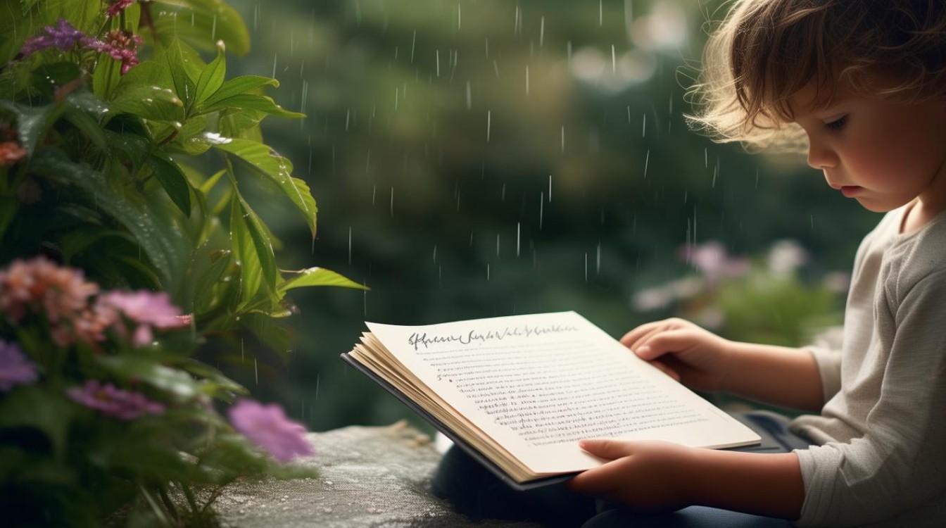 如何创作优美的幼儿散文诗下雨？-图4