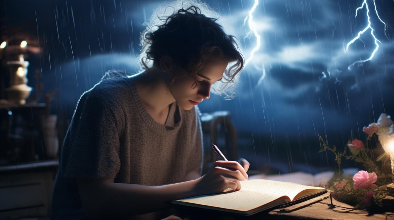 如何用散文描绘春夜雷雨的意境？-图2