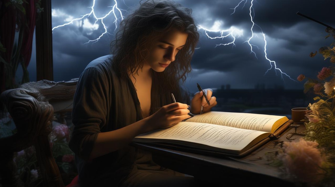 如何用散文描绘春夜雷雨的意境？-图3