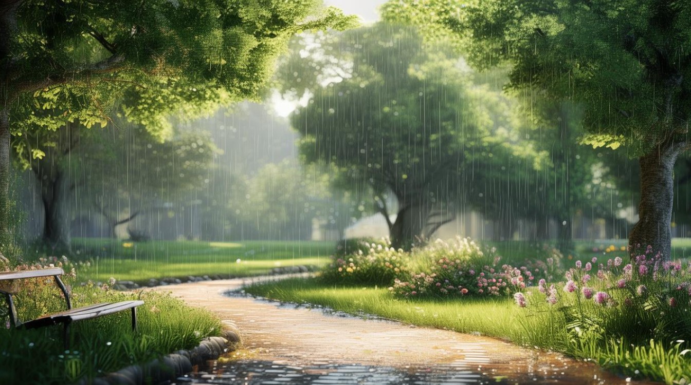 雨后公园散文，雨后公园散文800字-图1