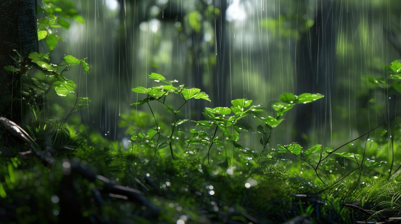 森林雨 散文，森林雨散文视频-图1
