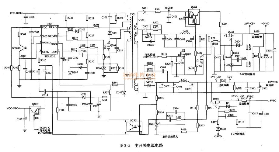 长虹彩电开关电源线维修，故障点在哪？-图3