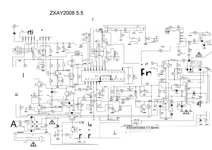 黑白电视机维修图纸资料哪里找？-图1