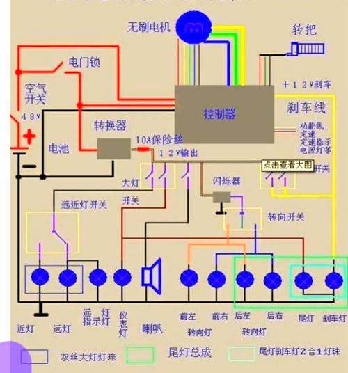 电动车原理维修图，关键点在哪？-图1