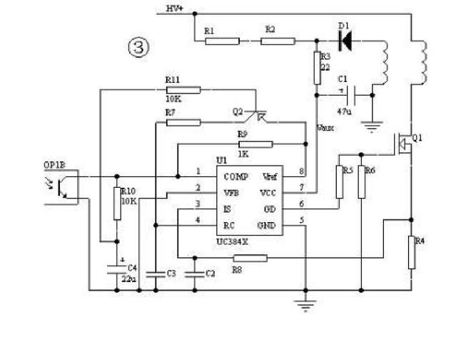 开关电源维修防炸机电路-图2