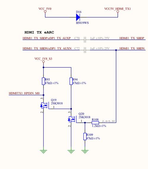 HDMI技术原理图的核心信号传输路径是什么？-图1