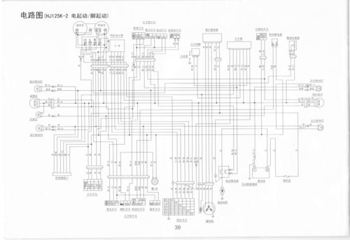 摩托车维修电路图纸大全，哪里能找到全？-图2