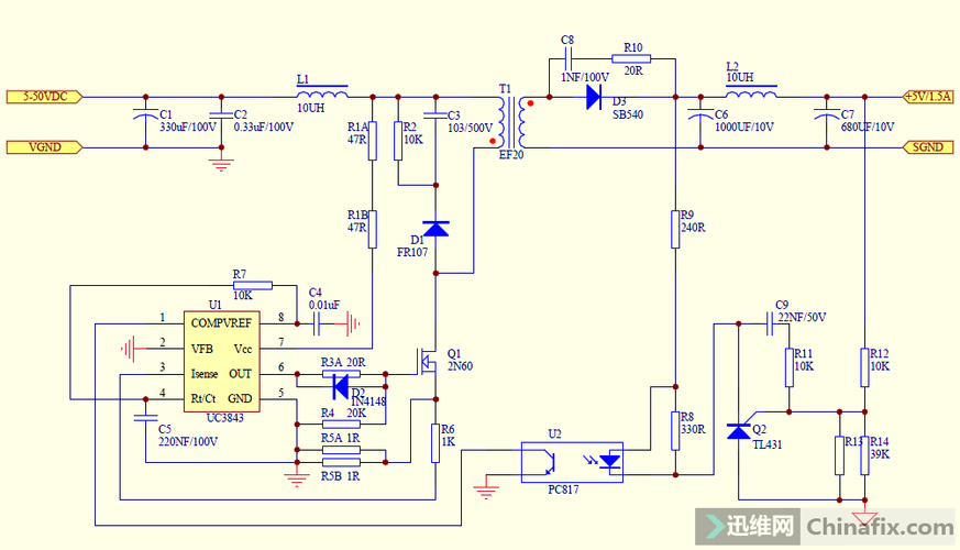 3843b应用电路维修难点何在？-图3