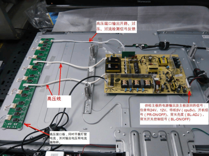 创维42L01HF维修故障怎么排查？-图3
