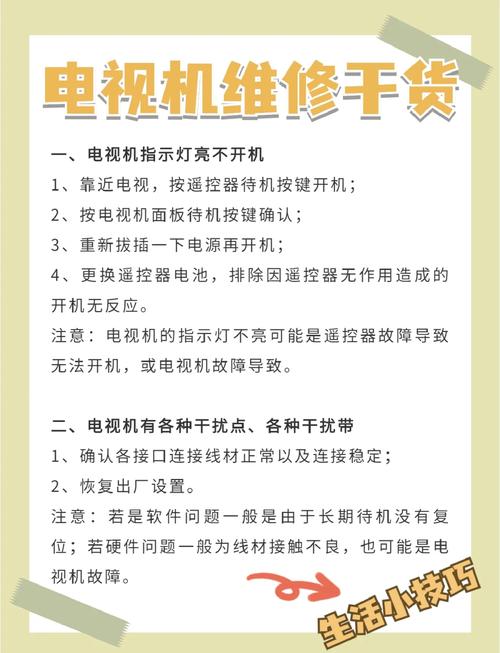 电视机跳动怎么修？-图1