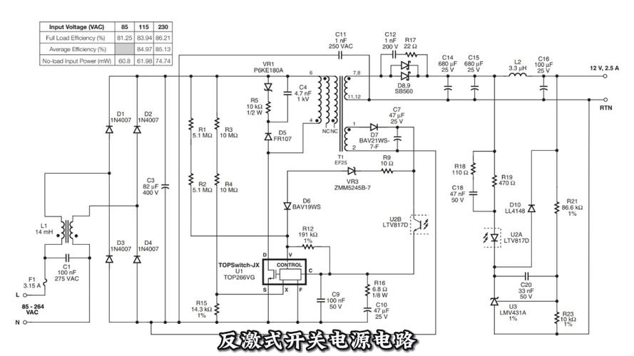 开关电源结构原理与维修难点何在？-图3
