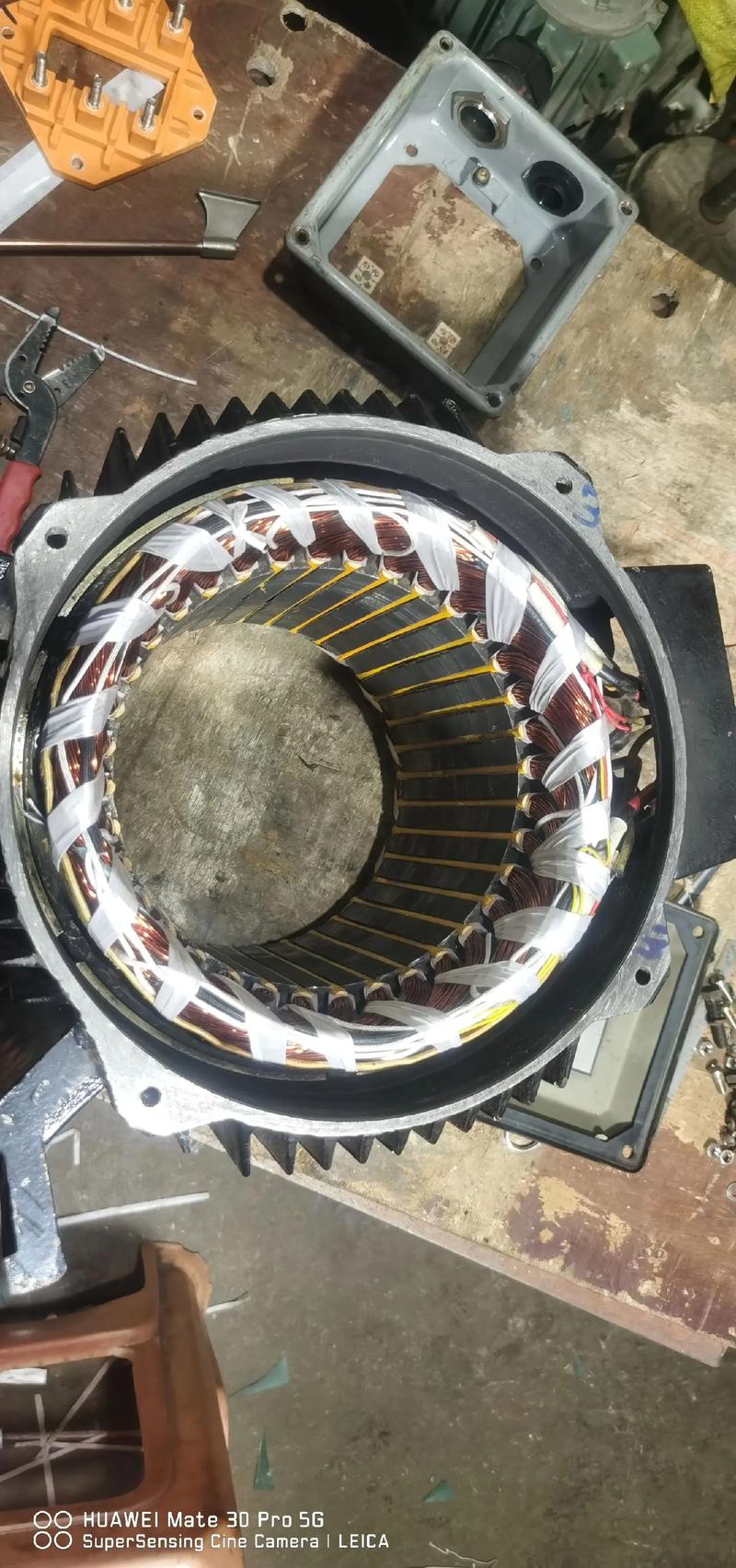 平车电机线圈维修视频，如何操作？-图2