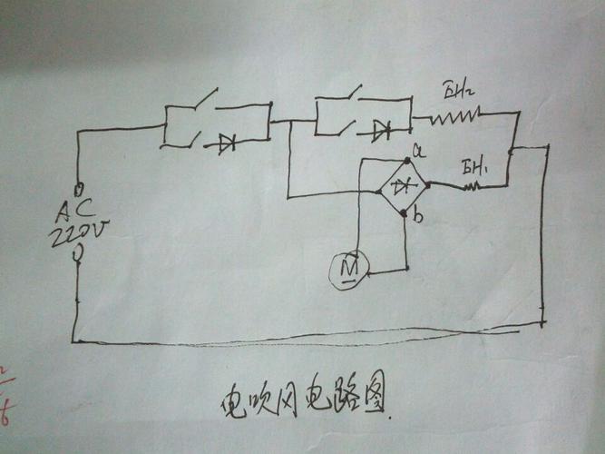 电吹风电气原理与维修，核心是什么？-图1