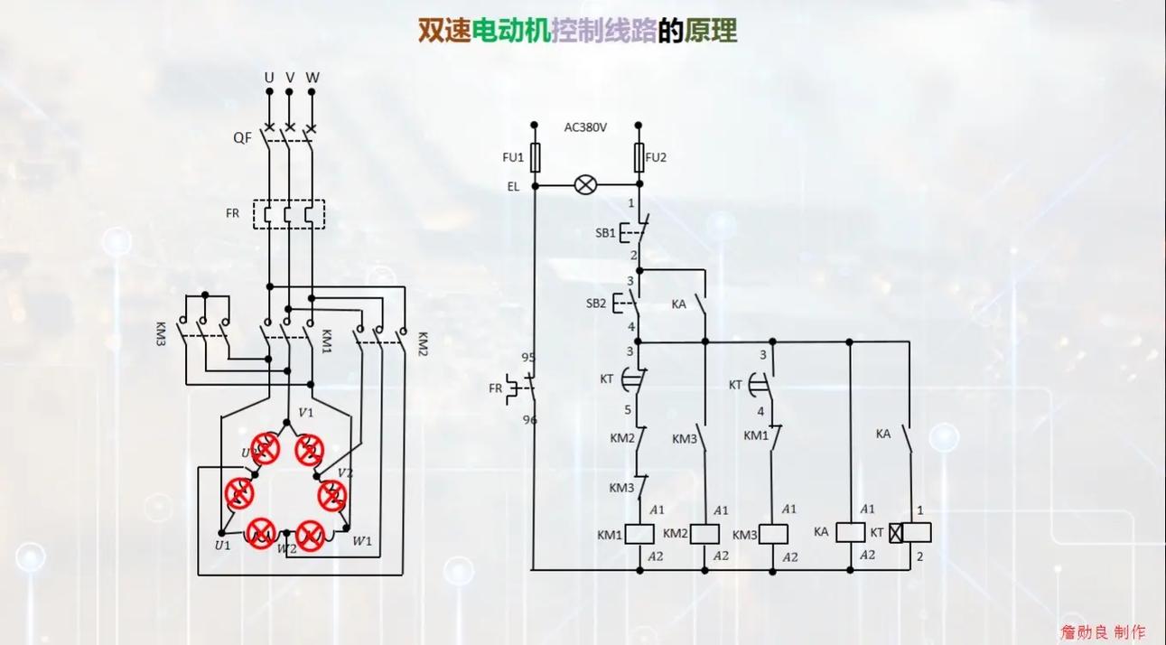 家电维修双速电机的原理-图1