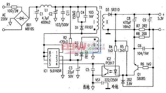 DL0165电路的维修-图3