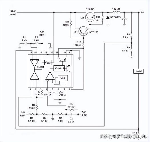 tl494cn功放维修常见故障有哪些?-图1 tl494cn功放维修常见故障有哪些?-图1