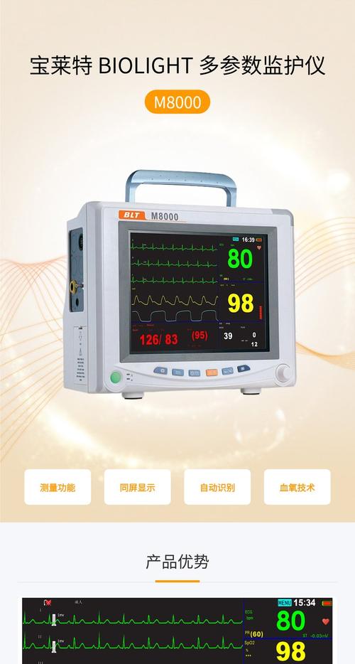 心电监护仪品牌为何变直线？-图1