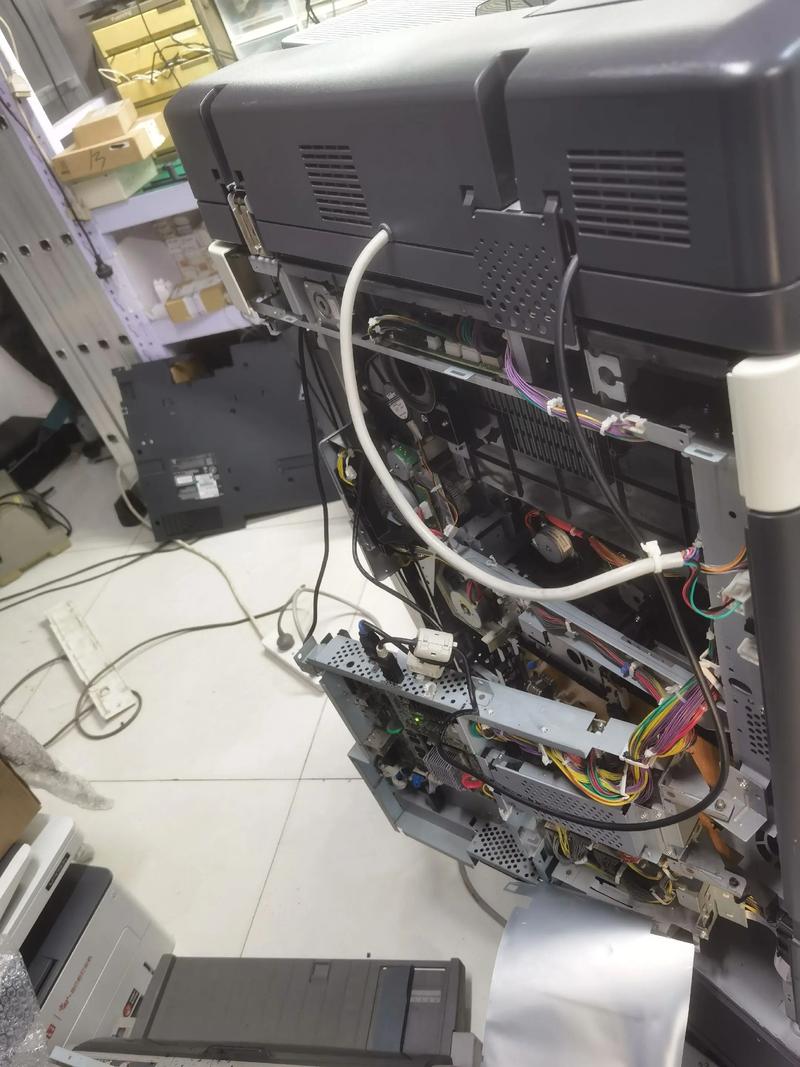 美能达复印机维修模式怎么进？-图2