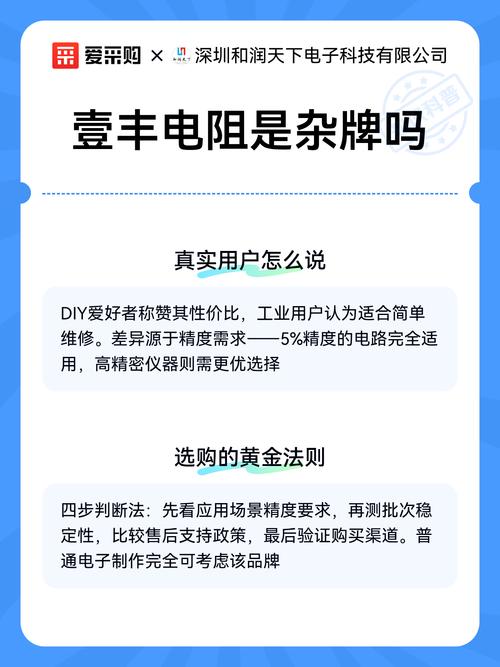 国内电阻的品牌有哪些-图2