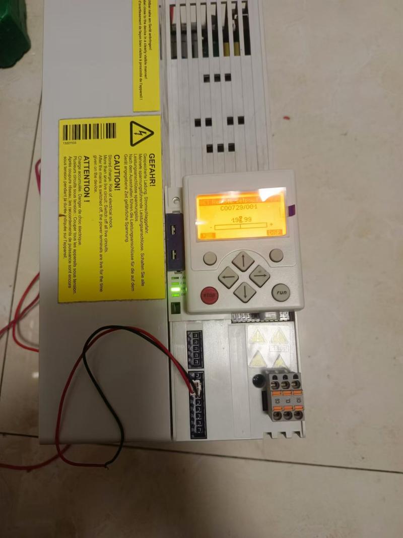 伦茨变频器OC1故障如何维修？-图2