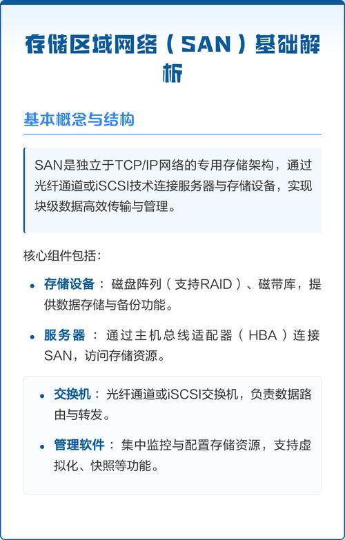 SAN存储有哪些核心技术特点？-图1