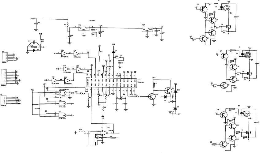 有刷控制器电路图维修关键点在哪？-图2